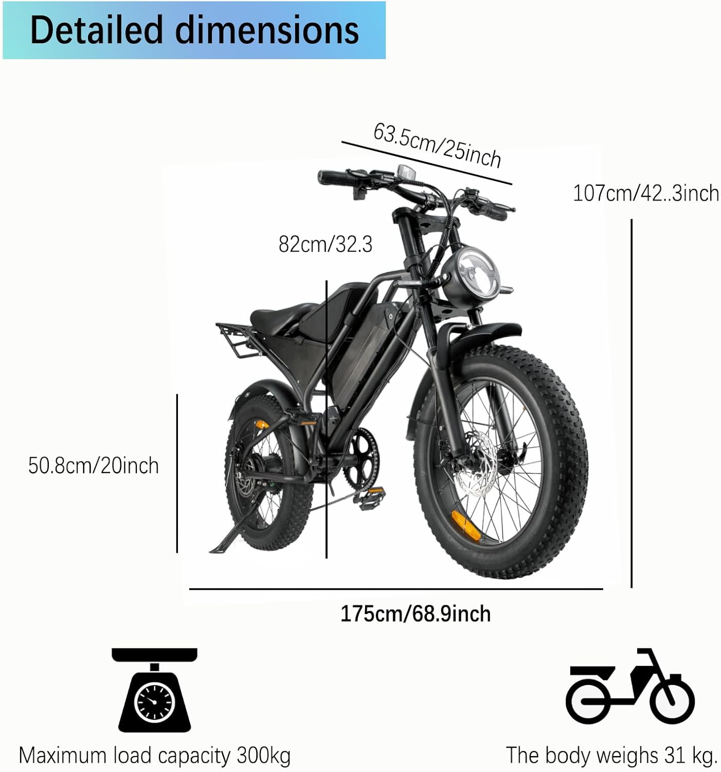 Electric Bike for Adults, 48V18.2Ah Removable Battery Ebike, Dual Shock Absorbers 20 Inch All-Terrain Tires Off-Road Electric Mountain Bike for Urban Commuting, Various Terrain